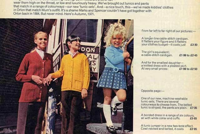 Do you remember Orlon? This is a Marks & Spencer advert for Orlon knitwear from 1971.