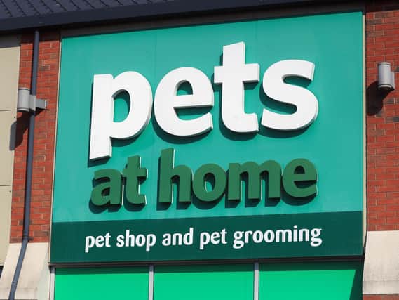 Library image of a Pets at Home store.
