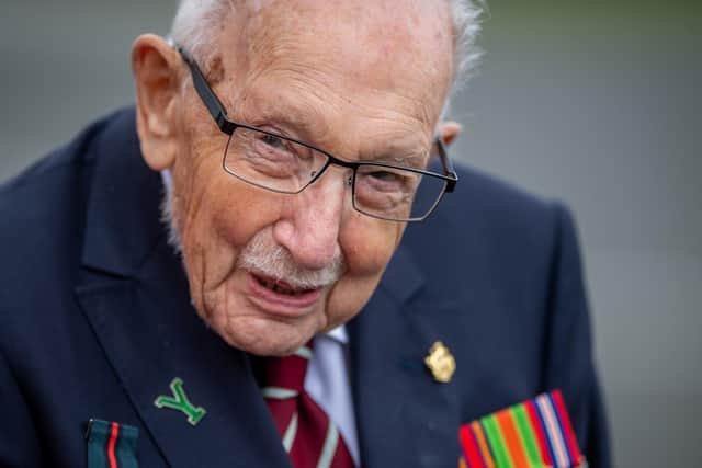 Tributes have been paid to Captain Sir Tom Moore ahead of his funeral tomorrow