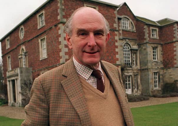 Richard Marriott outside his home, Boynton Hall, near Bridlington. Picture: Terry Carrott