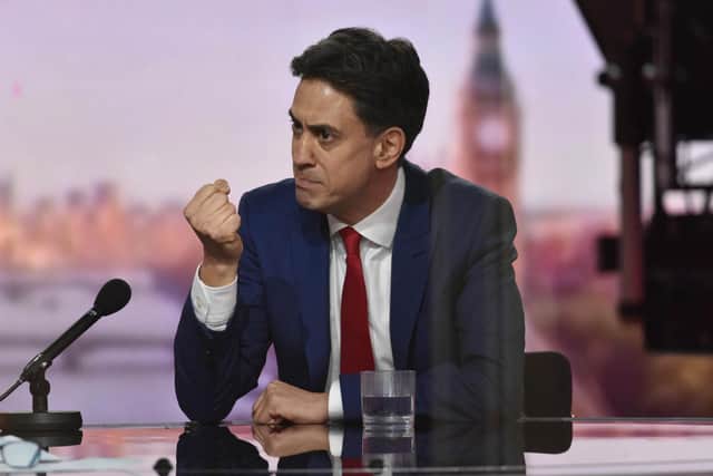 Ed Miliband wants Yorkshire placed at the heart of the recovery.
