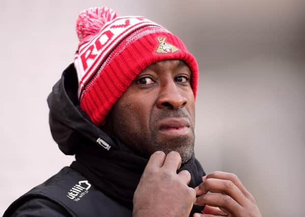 Doncaster Rovers manager Darren Moore: Problems.