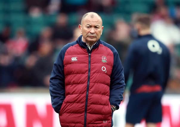 Opinions: England coach Eddie Jones says everyone will have one after the defeat in Cardiff. Picture: Adam Davy/PA Wire.