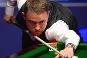 Back on cue: Stephen Hendry. Picture: Michael Regan/Getty Images