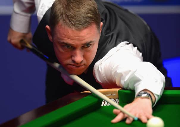 Back on cue: Stephen Hendry. Picture: Michael Regan/Getty Images