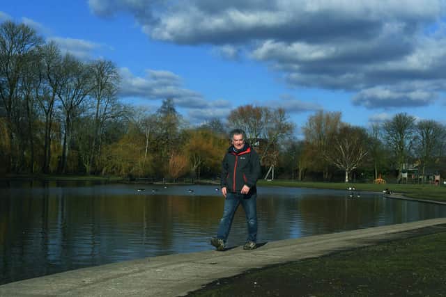 Rowntree Park in York is this year to mark its centenary year. Pictured Dave Meigh operations manager at York City Council. Picture : Jonathan Gawthorpe