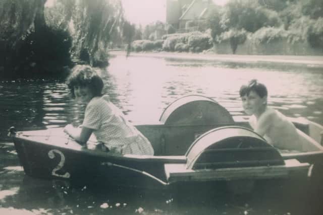 Boating at Rowntree Park. Image submitted by the Friends of Rowntree Park