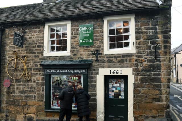The shop building dates back to 1661