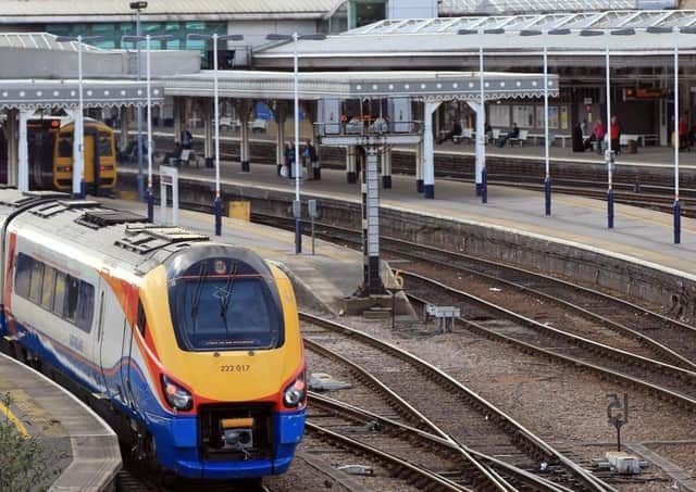 Rail services between Sheffield and Manchester Airport are under review.
