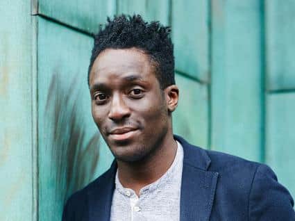 Pictured, Ayo Akinwolere - a Sheffield Hallam University graduate, who presented the BBCs flagship childrens television show Blue Peter.