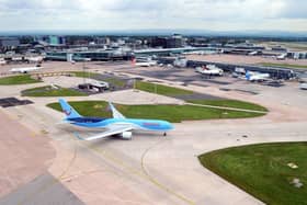 Manchester Airport is the biggest in the North of England. Photo credit should read: Martin Rickett/PA Wire