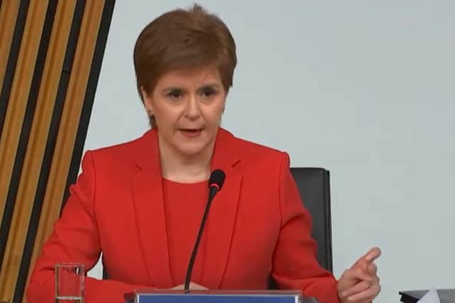 This was Nicola Sturgeon, Scotland's First Minister, giving evidence to the Alex Salmond inquiry this week.