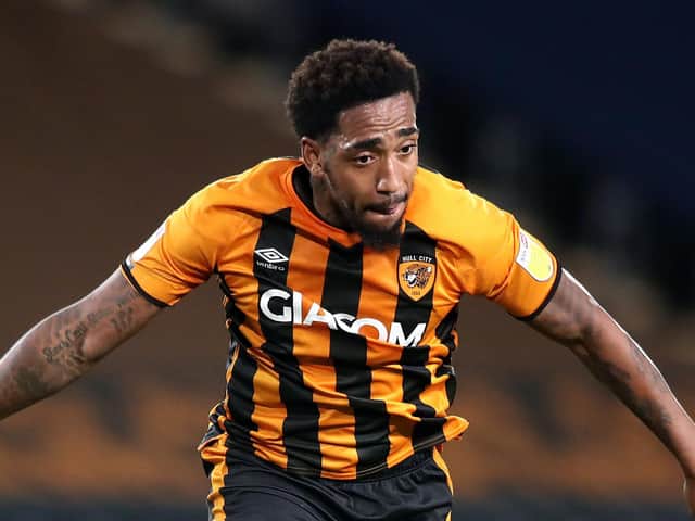 Mallik Wilks handed Hull City a half-time lead in Tuesday night's League Two clash with Rochdale. Picture: Getty Images