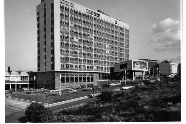 The Richmond Building circa 1965 when it was the Main Building of the  Bradford Institute of Technology. Photo credit: The University of Bradford