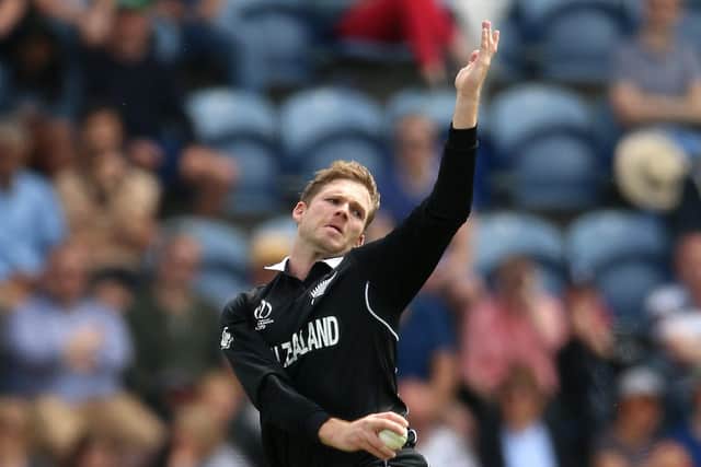 New Zealand's Lockie Ferguson during the ICC Cricket World Cup in 2019. Picture: Nigel French/PA