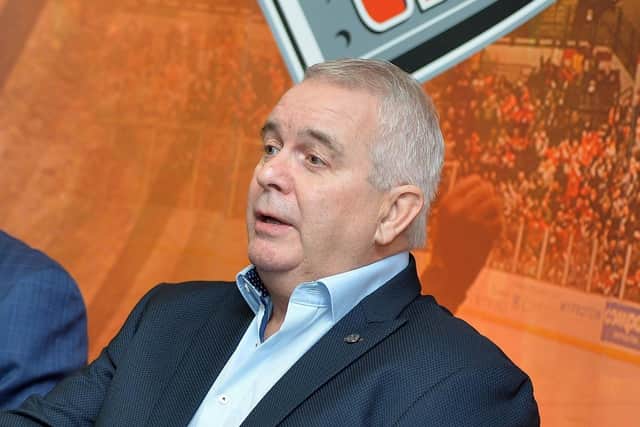 Sheffield Steelers' owner and EIHL chairman, Tony Smith Picture: Dean Woolley.