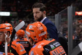 EXCITED: Sheffield Steelers head coach Aaron Fox. Picture courtesy of Dean Woolley