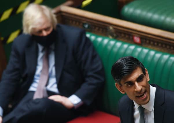 Rishi Sunak delivering his Budget, which has been criticised for a lack of detail about social care. Picture: UK Parliament/Jessica Taylor/PA Wire