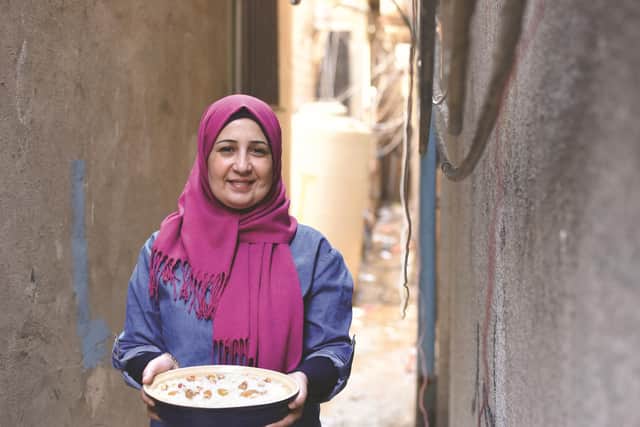 Soufra is about a catering business run by refugee women.