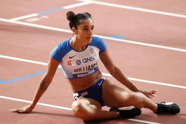 Great Britain's Jodie Williams. Picture: Martin Rickett/PA