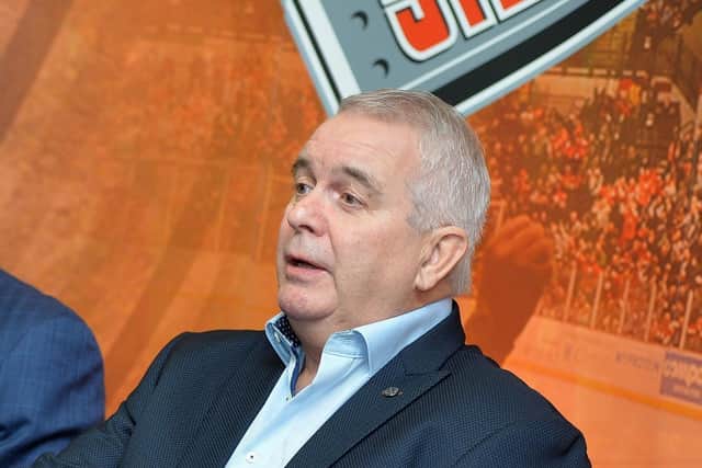 Sheffield Steelers owner and EIHL chairman, Tony Smith 
Picture: Dean Woolley