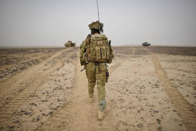 Pictured, a library image of a British Army officer in Helmand Province, Afghanistan. Veterans Minister Johnny Mercer, said his “sole reason” for becoming an MP in 2015 was to kick-starting a better relationship between politics and the Armed Forces. Photo credit: Ben Birchall/PA