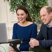 Duke and Duchess of Cambridge during there virtual engagement which will appear in the Commonwealth Day programme on Sunday.