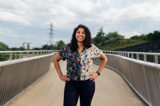 Milly Hennayake is a civil engineer in Leeds who helped work on the city centre's major recent flood defence gates