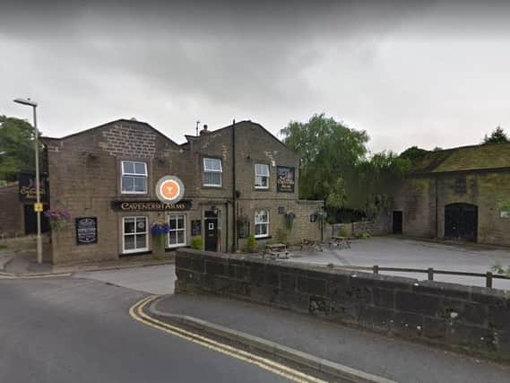 The incident took place in a field behind the Cavendish Arms pub in Embsay
