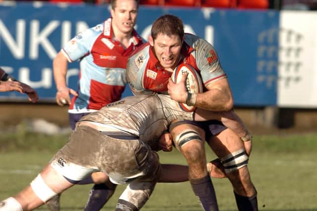 Matt Challinor playing for Rotherham Titans against Exeter in January, 2010. (Picture: Tony Johnson)