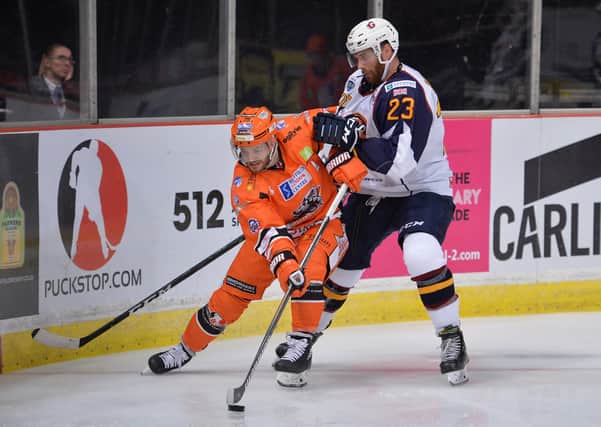 Robert Dowd hopes he may be able to play some part in Sheffield Steelers' Elite Series campaign, but he first has to help Italian club Eppan/Appiano in their playoff campaign. Picture: Dean Woolley.