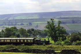 Archive pic: The steam locomotive J72 "Joem" pulls carriages on the Wensleydale Railway near Leyburn  Picture: John Giles/PA Wire
