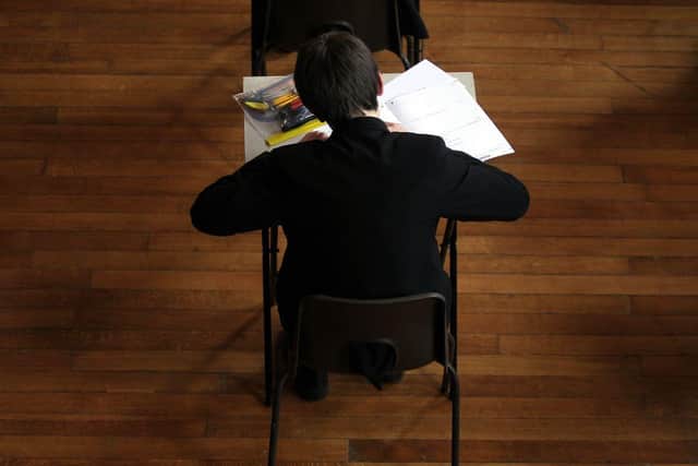 Teachers have been asked to assess more than 1.2m pupils in England “on what they have been taught” using evidence of their choosing, and schools will not be required to use previous results as a guide. Photo credit: PA