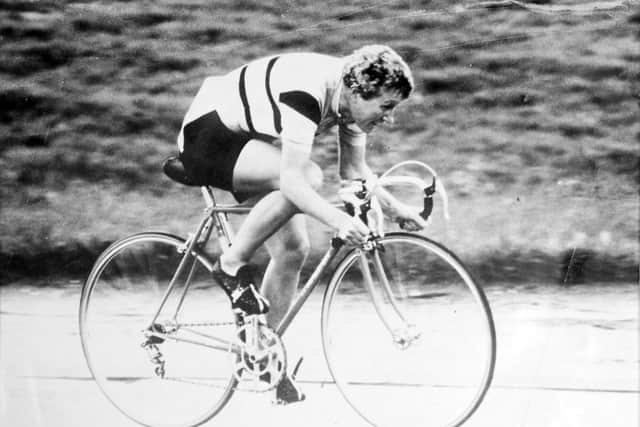 Cyclist Beryl Burton OBE, who became a world champion in the 1960s