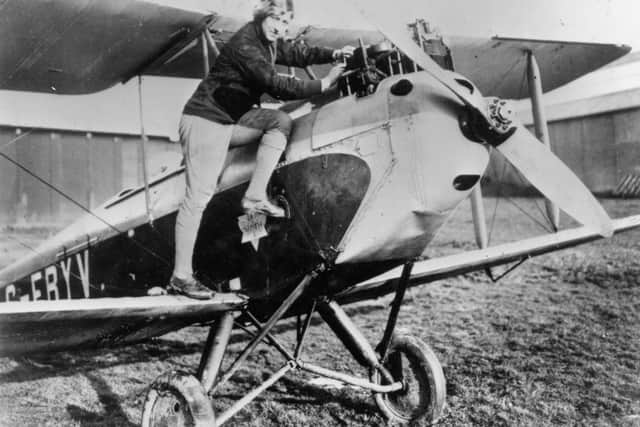Record-breaking pilot Amy Johnson. Picture: Getty