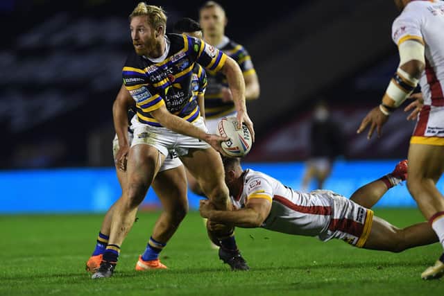 Playing on: Player of the year Matt Prior has returned to Leeds Rhinos. 
Picture : Jonathan Gawthorpe