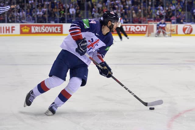 RIGA-BOUND: Liam Kirk, seen in action above for Great Britain during the 2019 World Championships, is expected to be part of Pete Russell's squad for this year's event in Latvia inMay and June. Picture: Dean Woolley/MB Media/Getty Images