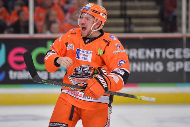 HEADING BACK?: Brendan Connolly could be back in a Sheffield Steelers' jersey for next month's Elite Series. Picture: Dean Woolley.