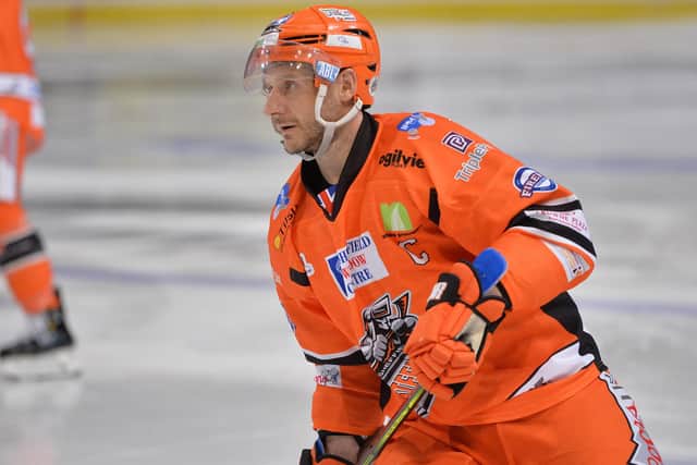 GOING NOWHERE: Jonathan Phillips was one of five British players 'locked in' by Steelers' head coach, Aaron Fox. Picture: Dean Woolley.