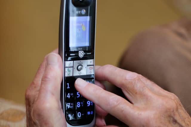 How can the elderly be protected from phone cons?