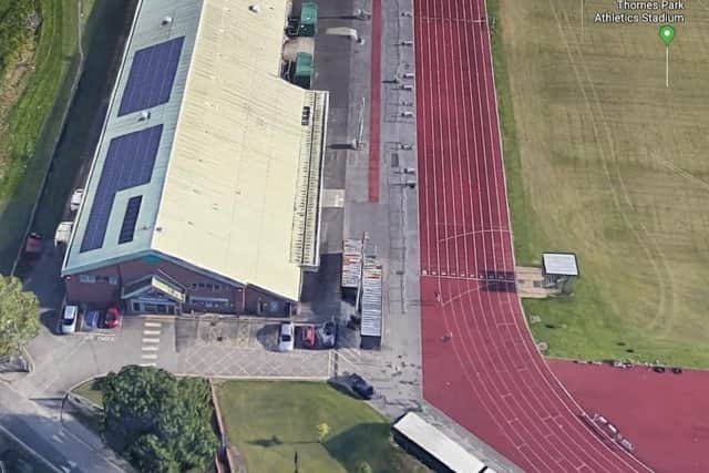Thornes Park stadium and leisure centre. (Picture courtesy of Google)