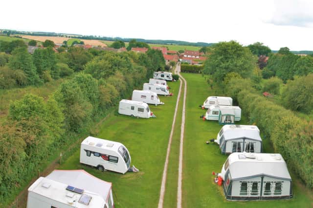 The caravan park is due for a major upgrade.