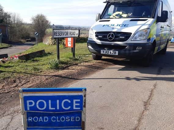 Traffic officers are appealing for witnesses and dash-cam footage after a man and his dog died in a collision in Rotherham on Tuesday.