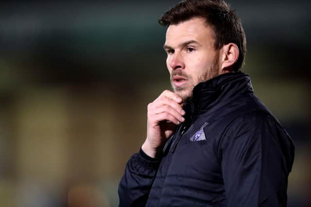Doncaster Rovers interim manager Andy Butler: First defeat at, Crewe. Picture: Nick Potts/PA