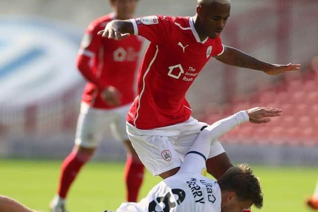 Doncaster Rovers loanee Elliot Simoes, pictured in action for Barnsley FC.