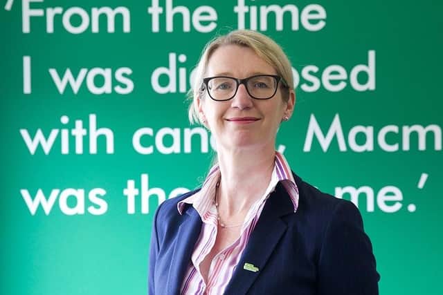 Lynda Thomas is chief executive of Macmillan Cancer Support.
