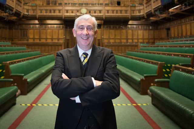 Sir Linday Hoyle is the Speaker of the Commons.