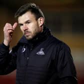 Doncaster Rovers interim manager Andy Butler during the Sky Bet League One defeat at Crewe (Picture: PA)