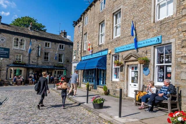 Grassington, North Yorkshire, where a number of businesses were filmed for the new All Creatures Great and Small series. Picture: James Hardistry.