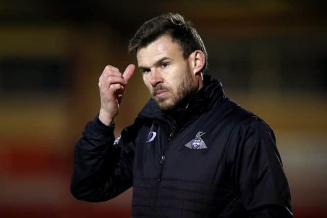 Doncaster Rovers manager Andy Butler.